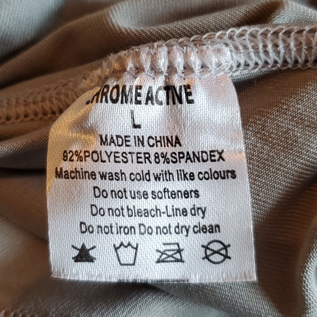 New Chrome Active Performance Apparel L New — image 5 of 6
